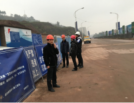 開展工地安全工作檢查，確保工程現(xiàn)場安全