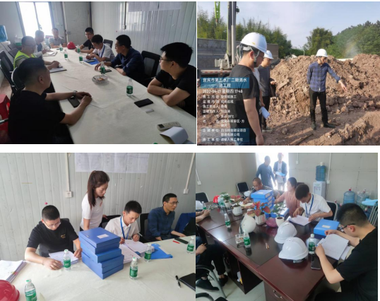 集團(tuán)公司開展在建項(xiàng)目節(jié)前安全、防疫檢查
