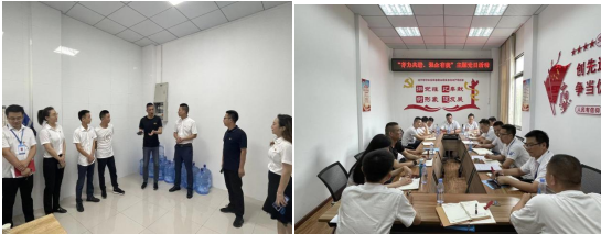 公司二支部開展“齊力共進(jìn)、強(qiáng)企有我” 主題黨日活動